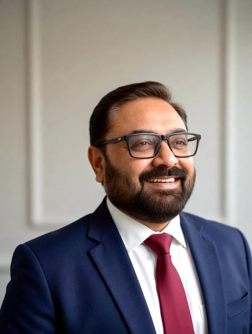 Kirtiraj Gohil, founder of Blue Mango Consulting Group