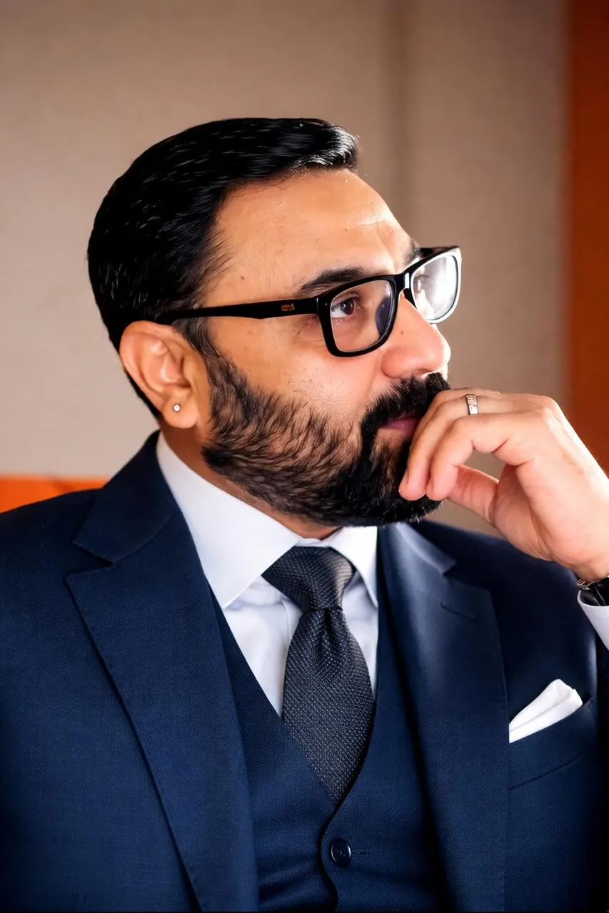 Kirtiraj Gohil, founder of Blue Mango Consulting Group